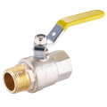 1/2" inch sand blasting natural gas brass ball valve